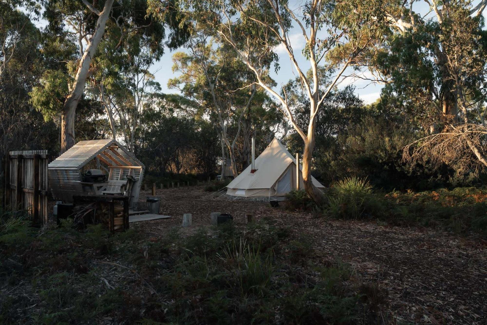Numie - Freycinet Peninsula - Glamping - Heated - Waterfront Hotel Коулс Бей Екстериор снимка